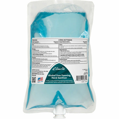 Betco Clario Hand Sanitizer Foam Refill, Fresh Neutral Scent, 1.06 quart, Pleasant Scent  (BET7522900)