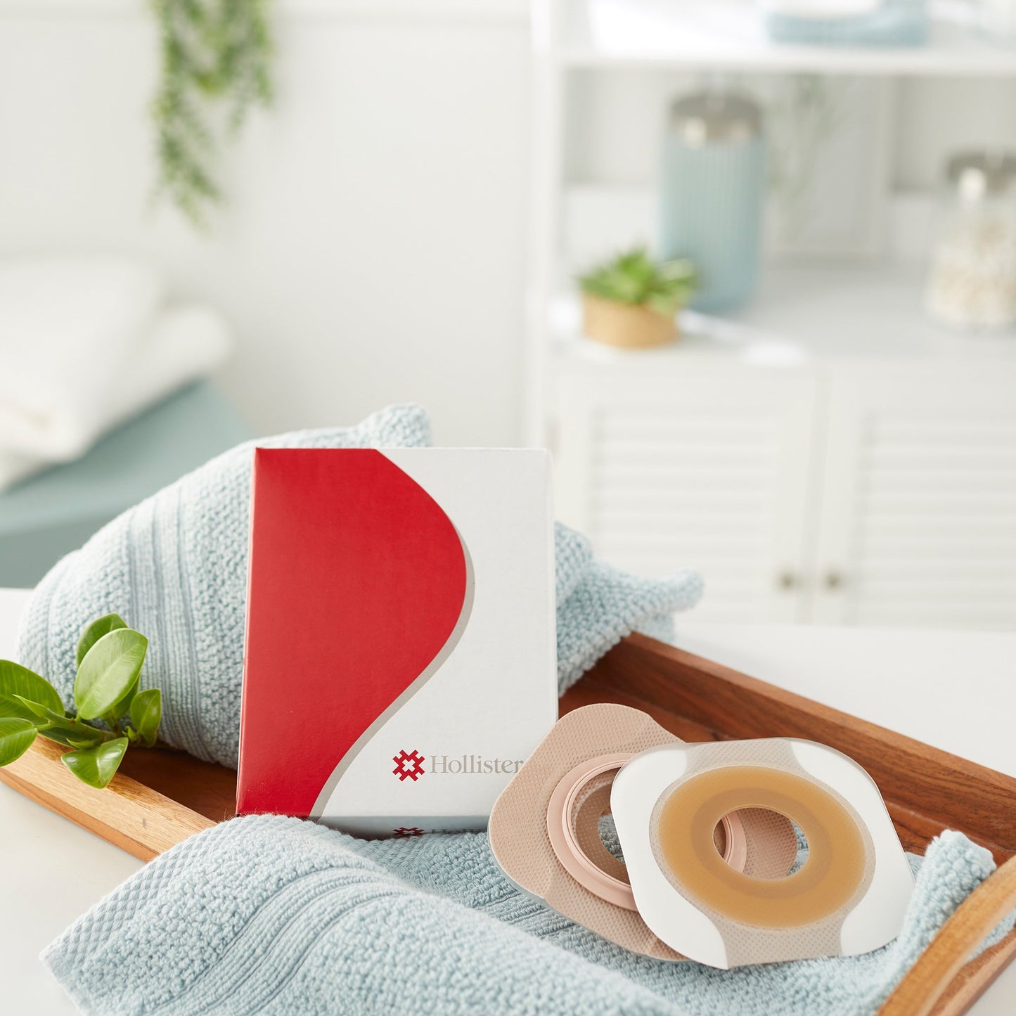 New Image™ Flextend™ Ostomy Barrier Precut, Extended Wear Adhesive Tape 57 mm Flange Red Code System Hydrocolloid 1-3/8 Inch Opening (505947_BX)