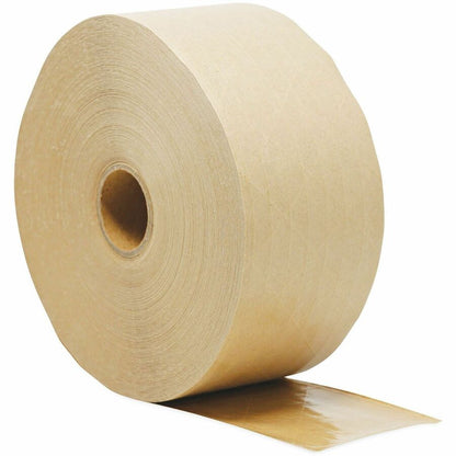 Universal Packaging Tape, 150 yd Length x 3" x 5 mil Thickness, 3" Core, Brown, Kraft/Glass Fiber Backing, 10/Carton (UNV44HD007)