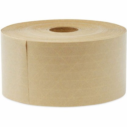 Universal Packaging Tape, 125 yd Length x 3" x 5 mil Thickness, 3" Core, Brown, Kraft/Glass Fiber Backing, 8/Carton (UNV7300)