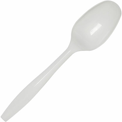 Dixie® SmartStock Plastic Cutlery Refill, Teaspoon, 5.5", Series-B Mediumweight, White, 40/Pack, 24 Packs/Carton (DXESSS21P)