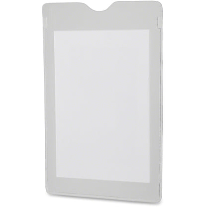 Oxford Vinyl Util-Jacs Envelope Jackets, Document, Clear, Vinyl, 50/Box (OXF65005)