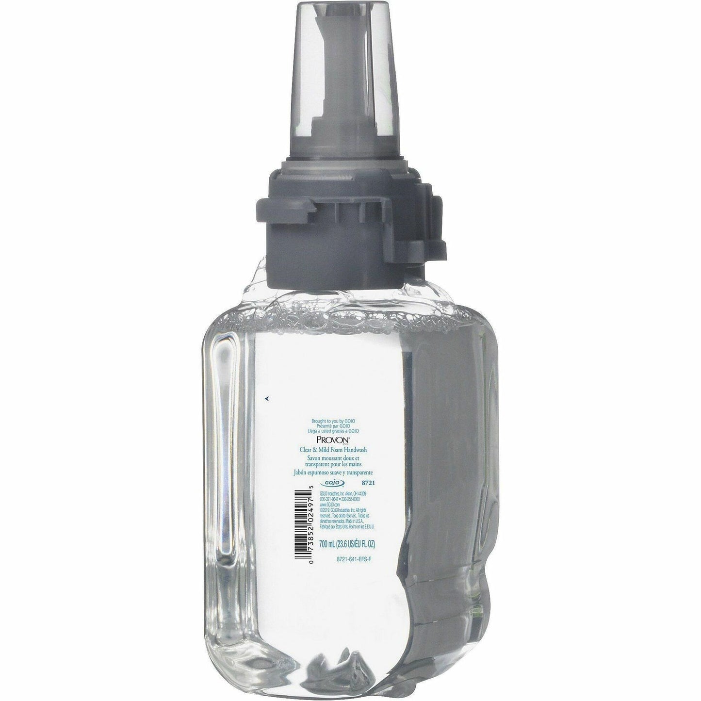 Provon ADX-7 Clear & Mild Foam Handwash, Fragrance-free Scent, 23.67 fl oz (GOJ872104EA)