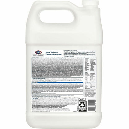 Clorox Healthcare Spore Defense Cleaner Disinfectant Refill, Ready-To-Use, 128 fl oz (CLO32122)