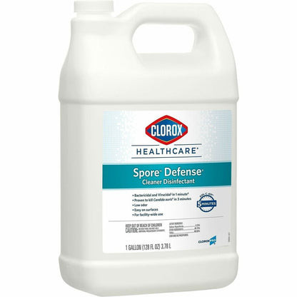Clorox Healthcare Spore Defense Cleaner Disinfectant Refill, Ready-To-Use, 128 fl oz (CLO32122)