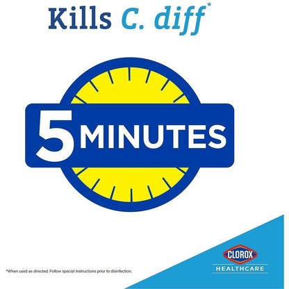 Clorox Healthcare Spore Defense Cleaner Disinfectant Refill, Ready-To-Use, 128 fl oz (CLO32122)