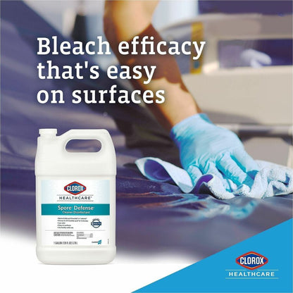Clorox Healthcare Spore Defense Cleaner Disinfectant Refill, Ready-To-Use, 128 fl oz (CLO32122)