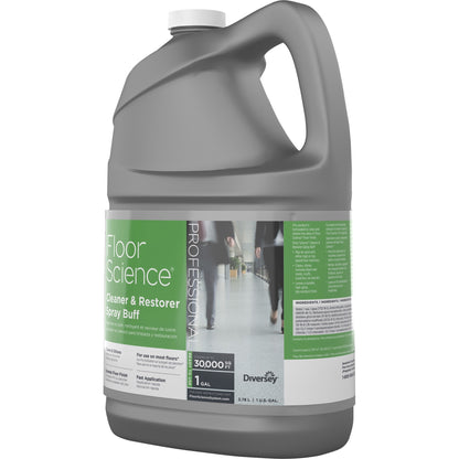 Diversey Floor Science Cleaner Spray Buff, Ready-To-Use, 128 fl oz (4 quart), Characteristic Scent (DVOCBD540458EA)