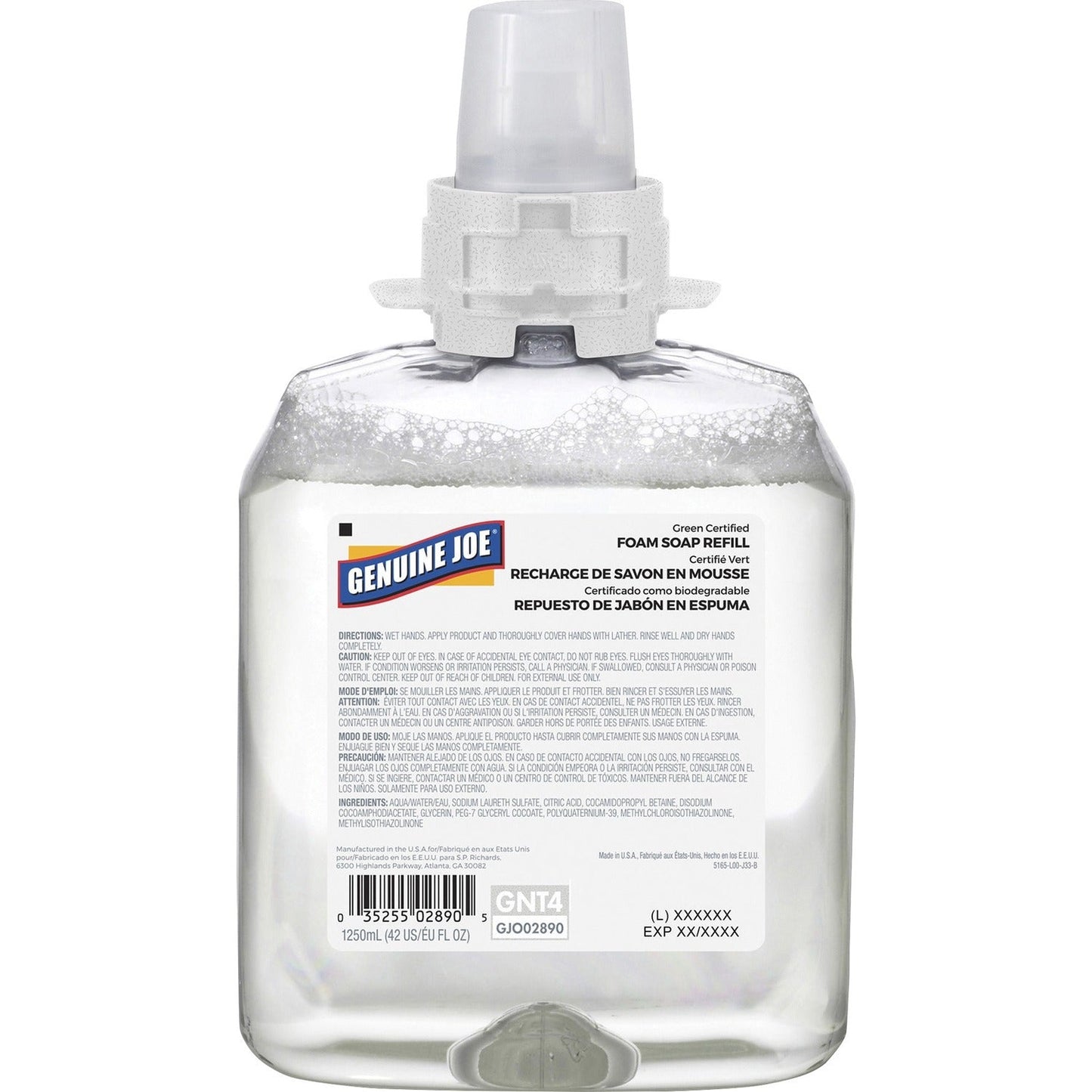 genuine-joe-green-certified-soap-refill-fragrance-free-scent-42-3-fl-oz-1250-ml-clear-unscented-num-gjo02890_1
