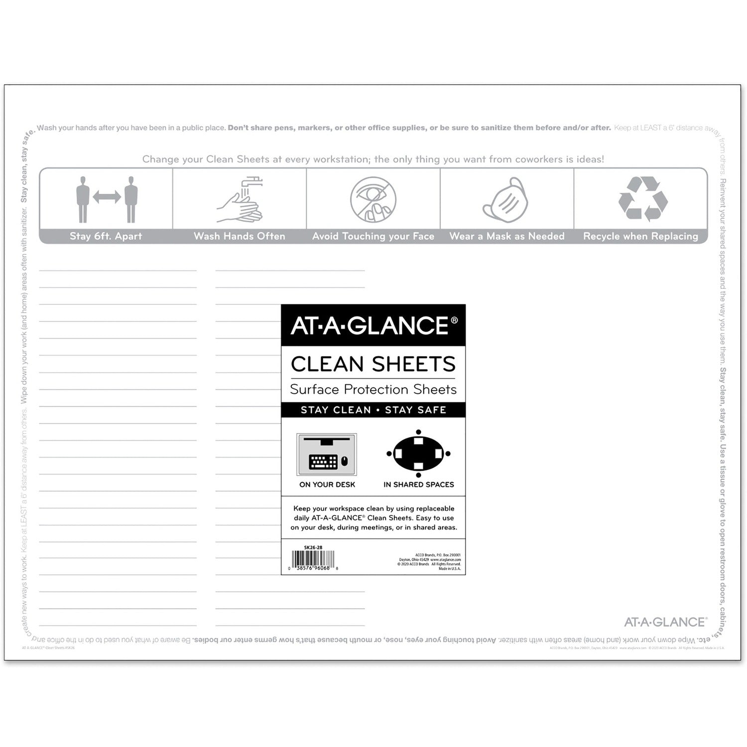 at-a-glance-disposable-clean-sheets-num-aagsk2628_1
