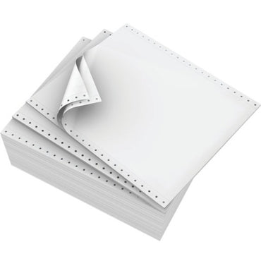 Domtar Continuous Paper, 9 1/2" x 11", White, 1700/Carton (DMR951522)