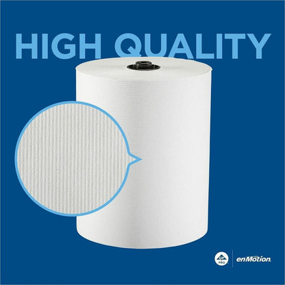 enMotion 1-Ply Paper Towel Rolls, EPA, 8-1/4" x 550', 1 3/4" Core, 6/Carton (GPC89730)