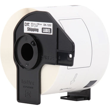 Brother Die-Cut Shipping Labels, 2.4 x 3.9, White, 300 Labels/Roll, 3 Rolls/Pack (BRTDK12023PK)