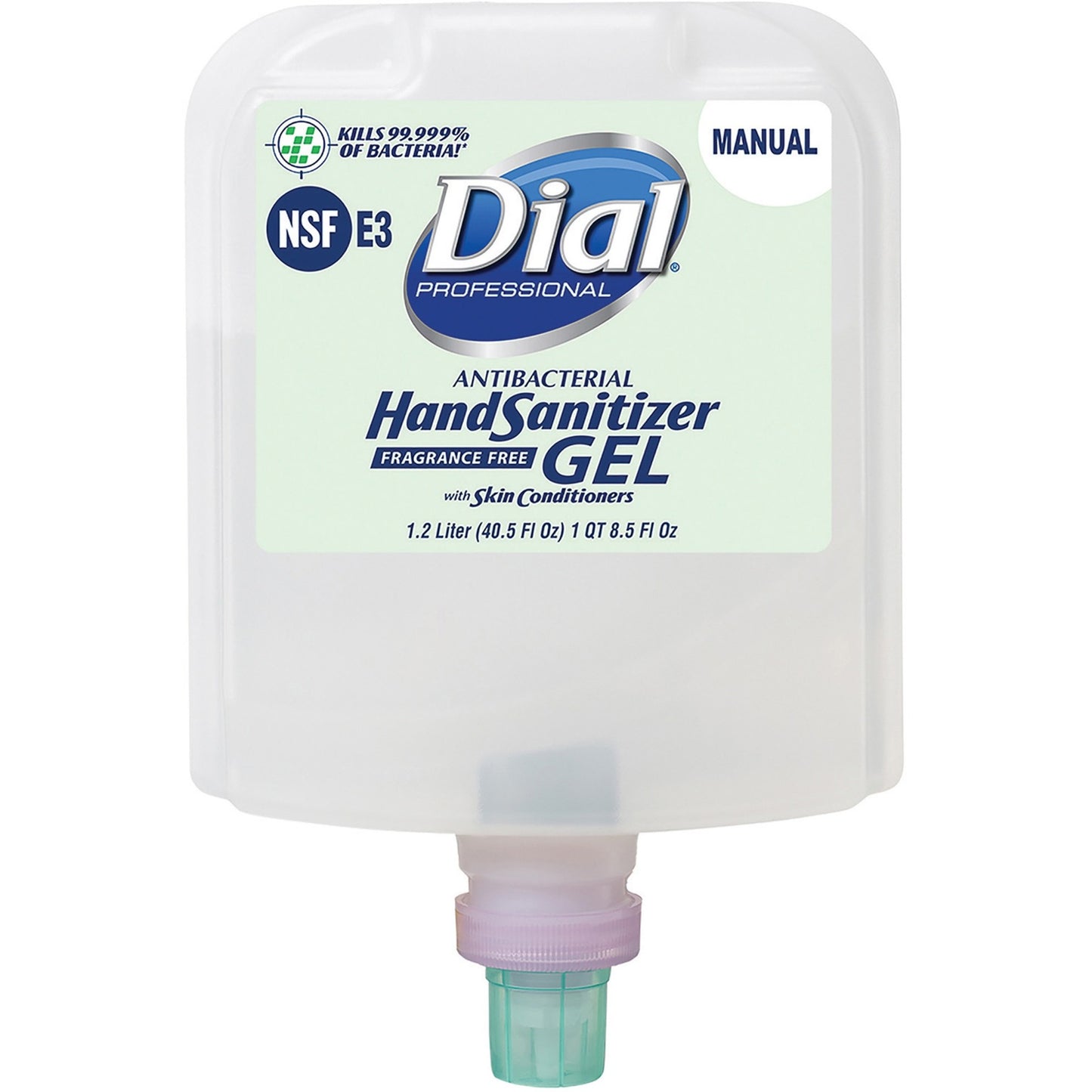 Dial Hand Sanitizer Gel Refill, 1.27 quart (DIA19708)