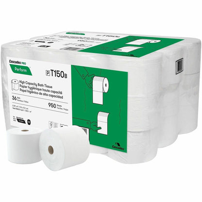Cascades PRO Tandem Bathroom Tissue, 2 Ply, 950 Sheets/Roll, 1 1/10" Core, 36/Carton (CSDT150)