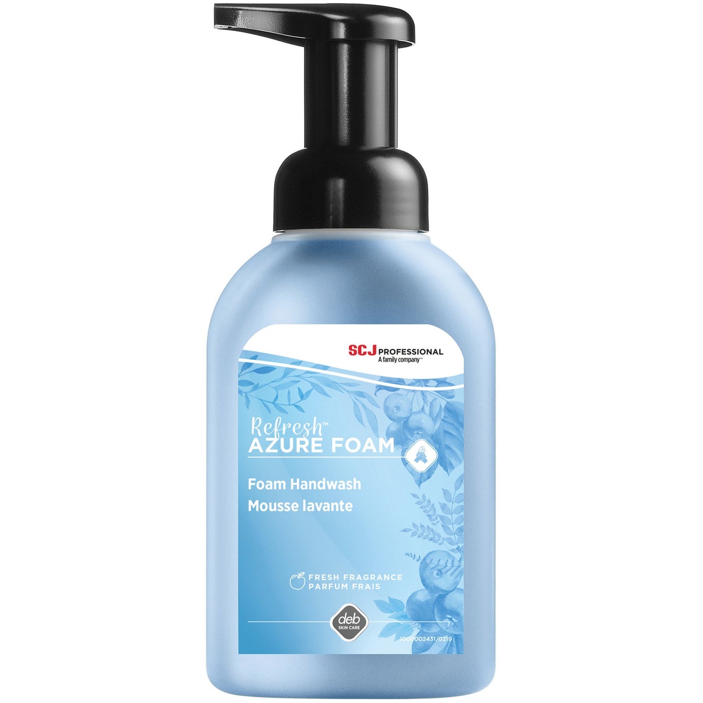 SC Johnson Fresh Apple Scent Foam Hand Soap, Fresh Apple Scent, 10 fl oz, Pump Bottle Dispenser, 16/Carton (SJNAZU10FL)