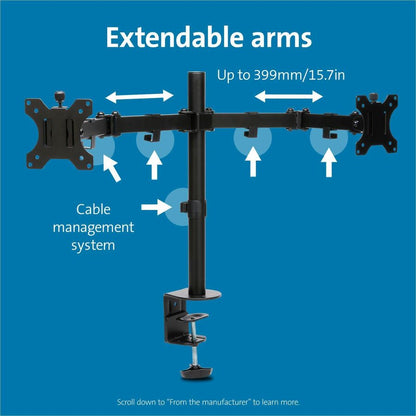 kensington-smartfit-mounting-arm-for-monitor-height-adjustable-2-displays-supported-32-screen-support-35-27-lb-load-capacity-kmw55409_3