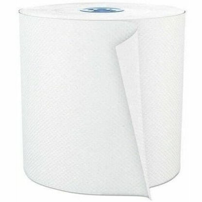 Cascades PRO Roll Towels for Tandem, 775', 1 Ply, 7.50" x 775', White, Fiber Paper, 6/Carton (CSDT110)
