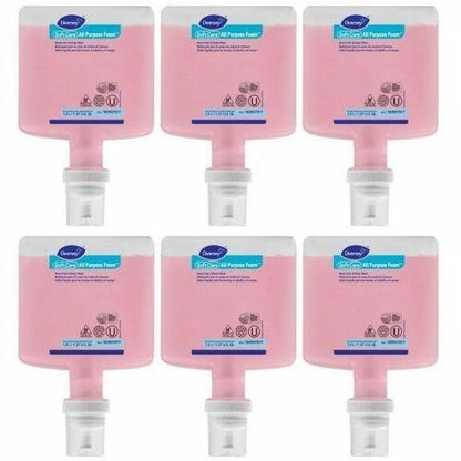 Diversey IntelliCare Refill Foam Body Wash, Lemon Tea Splash, Citrus Scent, 1.37 quart (DVO100907877)