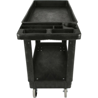 Lorell Storage Bin Utility Cart, 37.50" x 17" x 39" (LLR03611)
