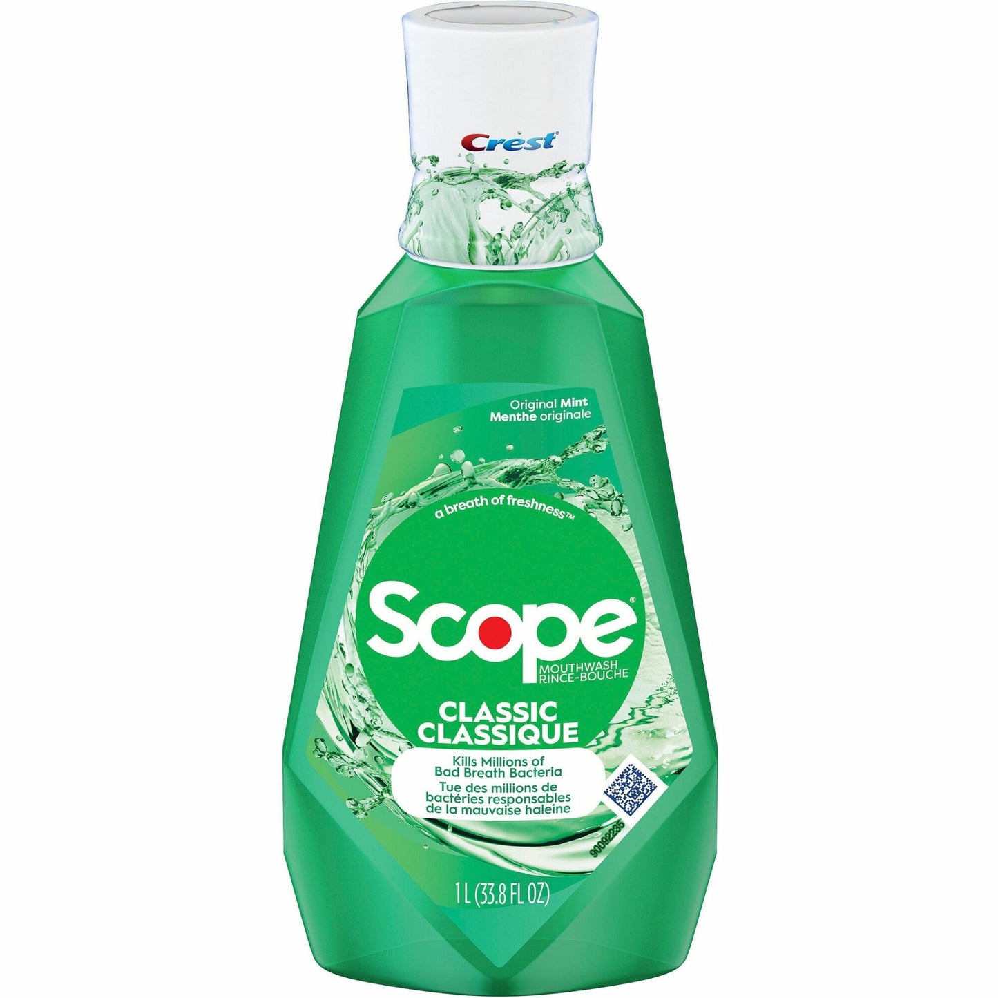 Crest Scope Classic Mouthwash, Mint, 1.06 quart (PGC95662EA)