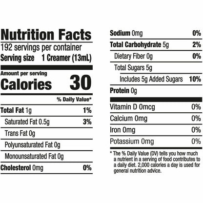 International Delight Hazelnut Liquid Creamer Singles, Hazelnut Flavor, 0.50 fl oz (15 mL), 192/Carton (ITD101522)