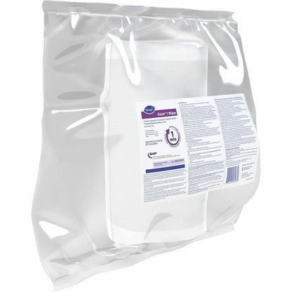 Diversey One-Step Ready-to-Use Hospital Disinfectant Cleaner Wipe Refill, Cherry Almond Scent, 160/Pack (DVO100850925EA)