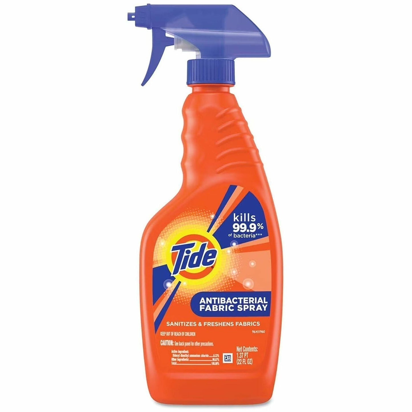 Tide® Antibacterial Fabric Spray, Light Scent, 22 oz Spray Bottle (PGC76533EA)