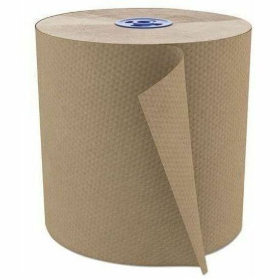 Cascades PRO Roll Towels for Tandem, 775', 1 Ply, 7.50" x 775', Natural, Fiber Paper, 6/Carton (CSDT115)