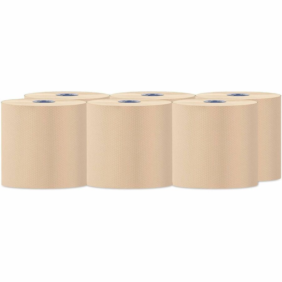 Cascades PRO Roll Towels for Tandem, 775', 1 Ply, 7.50" x 775', Natural, Fiber Paper, 6/Carton (CSDT115)