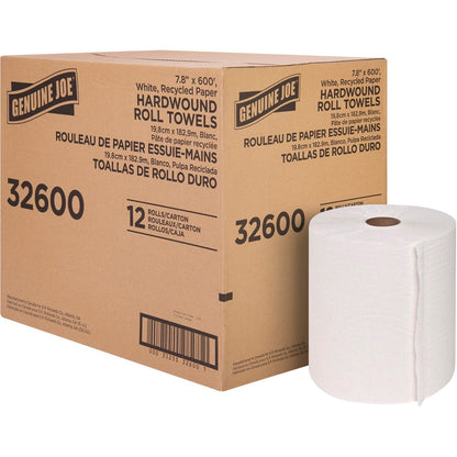 genuine-joe-hardwound-roll-paper-towels-12-x-600-ft-white-paper-absorbent-for-restroom-1-carton-num-gjo32600_1
