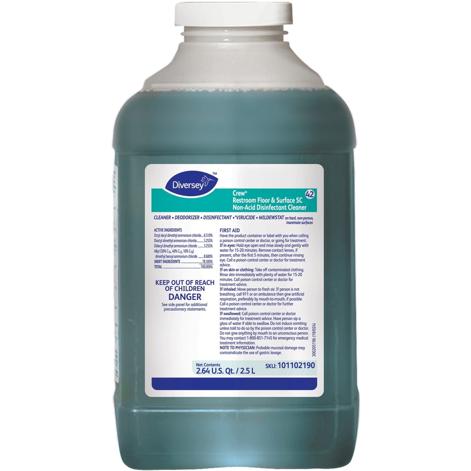 diversey-crew-restroom-disinfectant-cleaner-liquid-84-5-fl-oz-2-6-quart-fresh-scentbottle-2-carton-green-num-dvo101102190_1