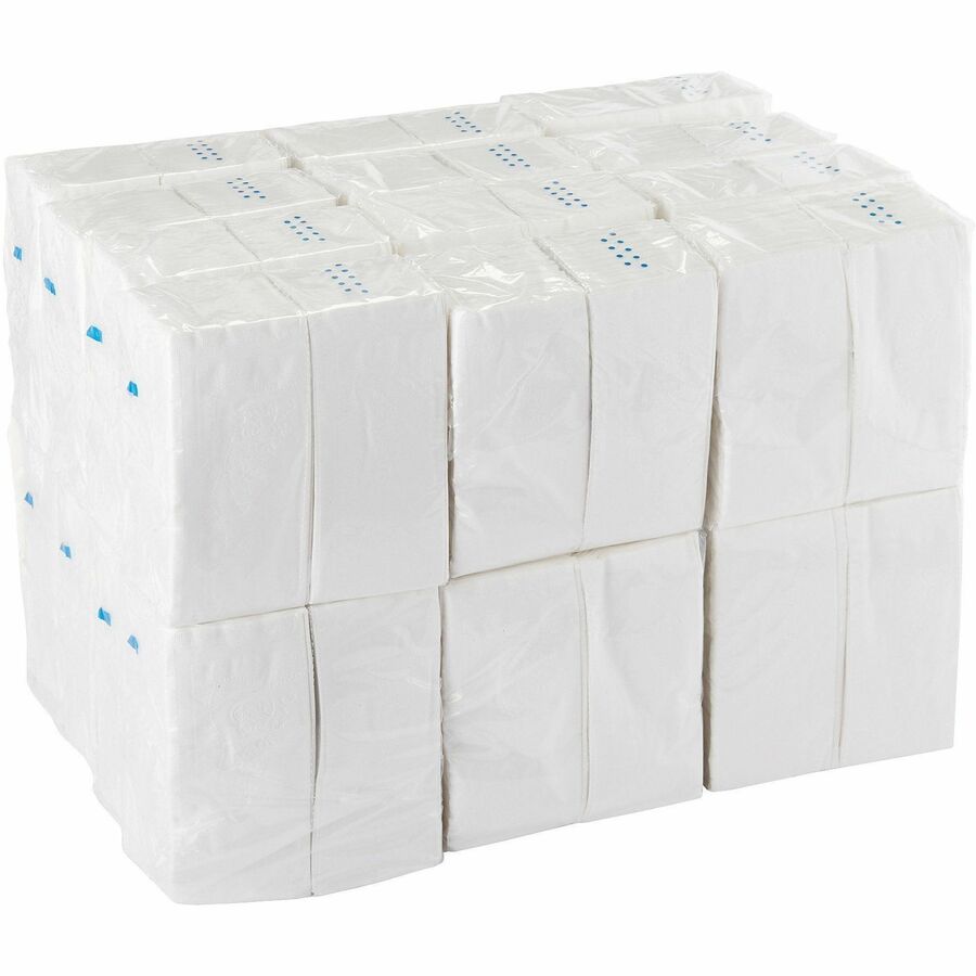 Dixie Dinner Napkin, 2 Ply, 1/8 Fold, 15" x 16", Scrollwork Pattern, White, 126/Pack (GPC34440PK)