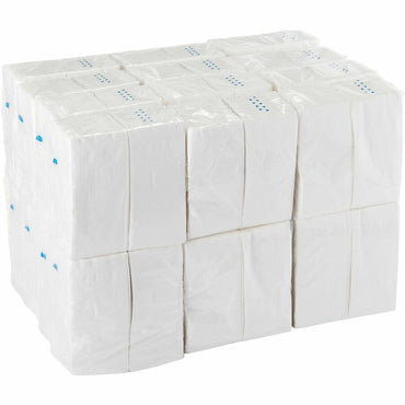 Dixie Dinner Napkin, 2 Ply, 1/8 Fold, 15" x 16", Scrollwork Pattern, White, 126/Pack (GPC34440PK)