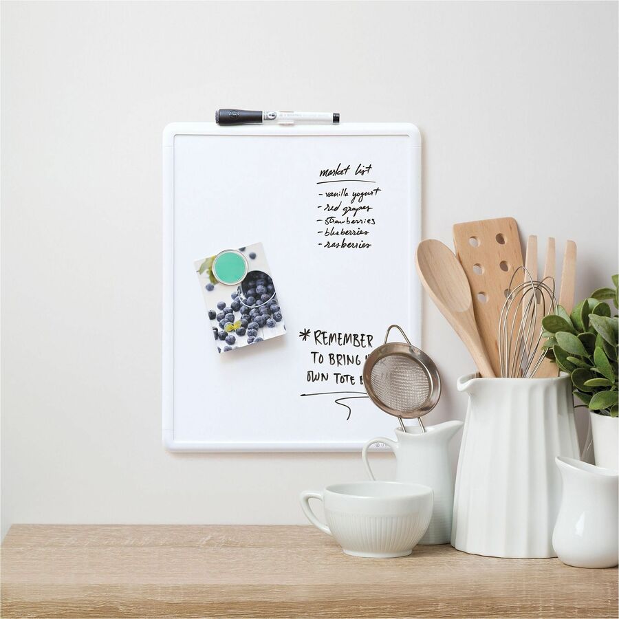 U Brands Magnetic Contempo Dry-Erase Board, 14" x 11" (UBR252U0106)