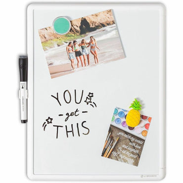 U Brands Magnetic Contempo Dry-Erase Board, 14" x 11" (UBR252U0106)