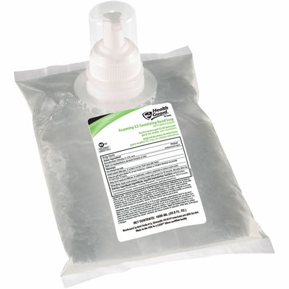Health Guard Foaming E2 Sanitizing Hand Soap, 1.06 quart, 6/Carton (KUT68341)