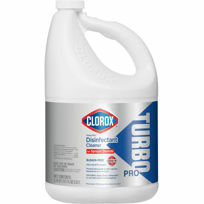 Clorox Turbo Pro Disinfectant Cleaner for Sprayer Devices, 121 fl oz (3.8 quart), Fresh Scent (CLO60091EA)