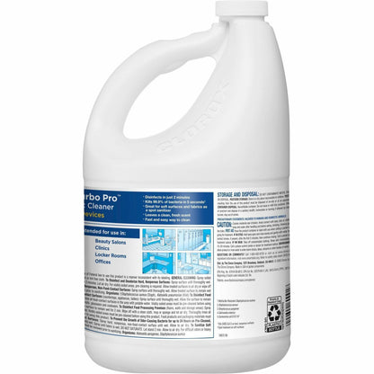Clorox Turbo Pro Disinfectant Cleaner for Sprayer Devices, 121 fl oz (3.8 quart), Fresh Scent (CLO60091EA)
