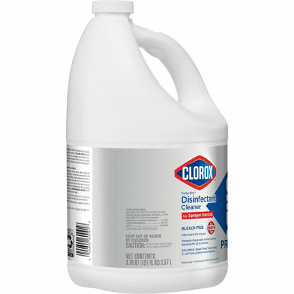 Clorox Turbo Pro Disinfectant Cleaner for Sprayer Devices, 121 fl oz (3.8 quart), Fresh Scent (CLO60091EA)