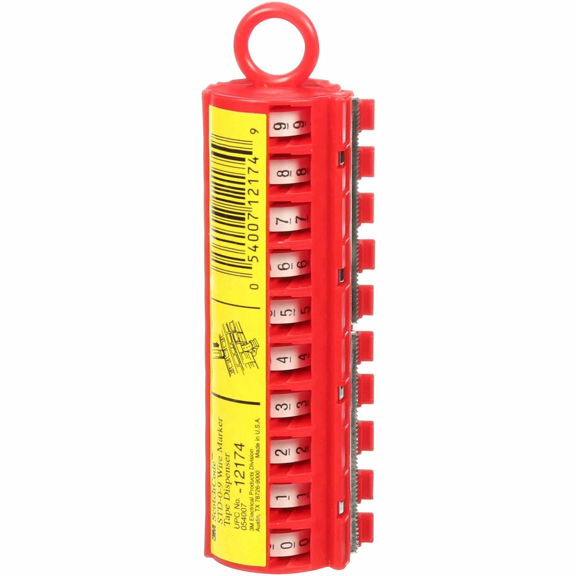 3m-scotchcode-wire-marker-tape-dispenser-std-0-2-width-white-red-transparent-polyester-acrylic-plastic-mmmstd09x_1