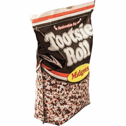 Tootsie Roll Midgees Candy, Assorted, Individually Wrapped, 760 Bag (TOO884580BG)