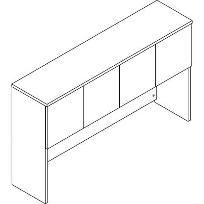 lorell-prominence-2-0-gray-elm-laminate-desk-unit-66-x-16-x-39-drawer-s-4-door-s-material-particleboard-finish-gray-elm-num-llrph6639ge_1