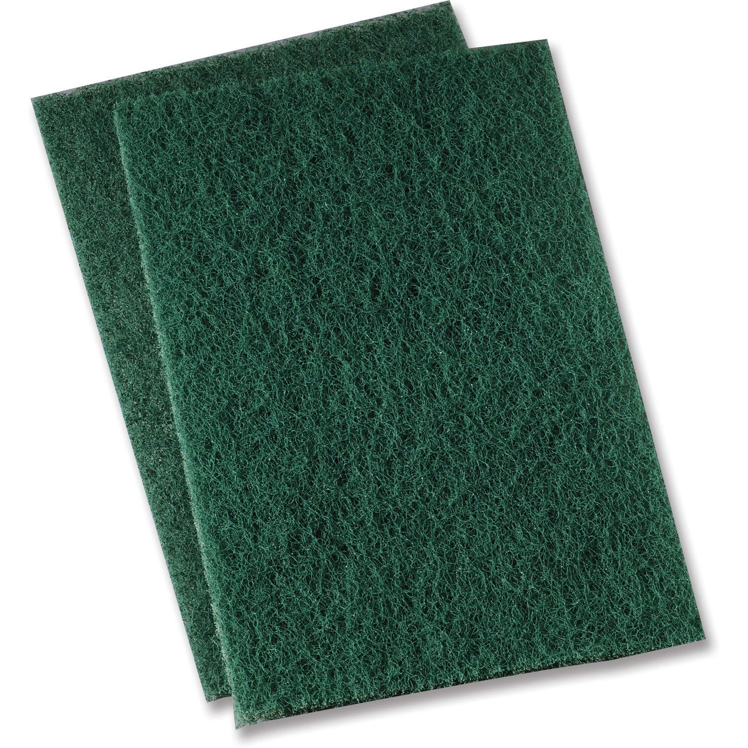 genuine-joe-heavy-duty-scouring-pad-3-5-x-3-5-depth-15-carton-polyester-blend-green-num-gjo18421_1
