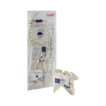 Ambu® Perfit ACE™ Extrication Cervical Collar Preformed Adult One Size Fits Most One-Piece / Trachea Opening Adjustable Height Adjustable Neck Circumference (374576_CS)
