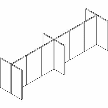 HON Verse HBV-P4230 Panel, 42" x 30"  (BSXP4230GYGY)