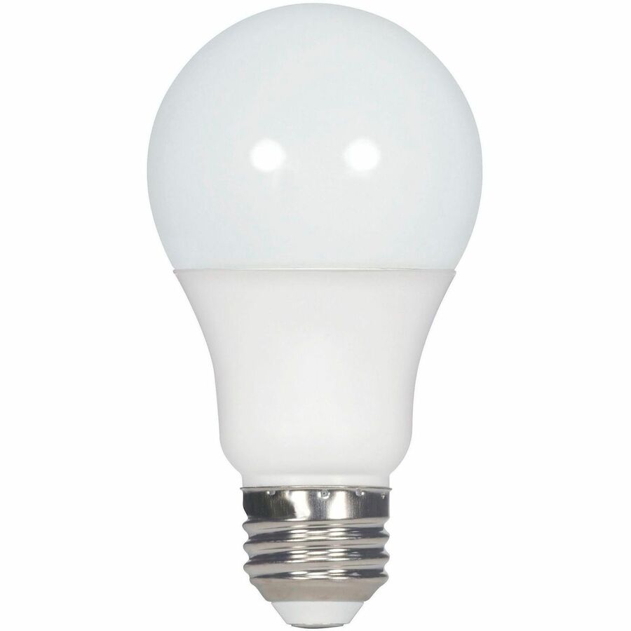 Satco LED Light Bulb, 9.50 W, 60 W Incandescent Equivalent Wattage, 12/Pack (SDNS39596)