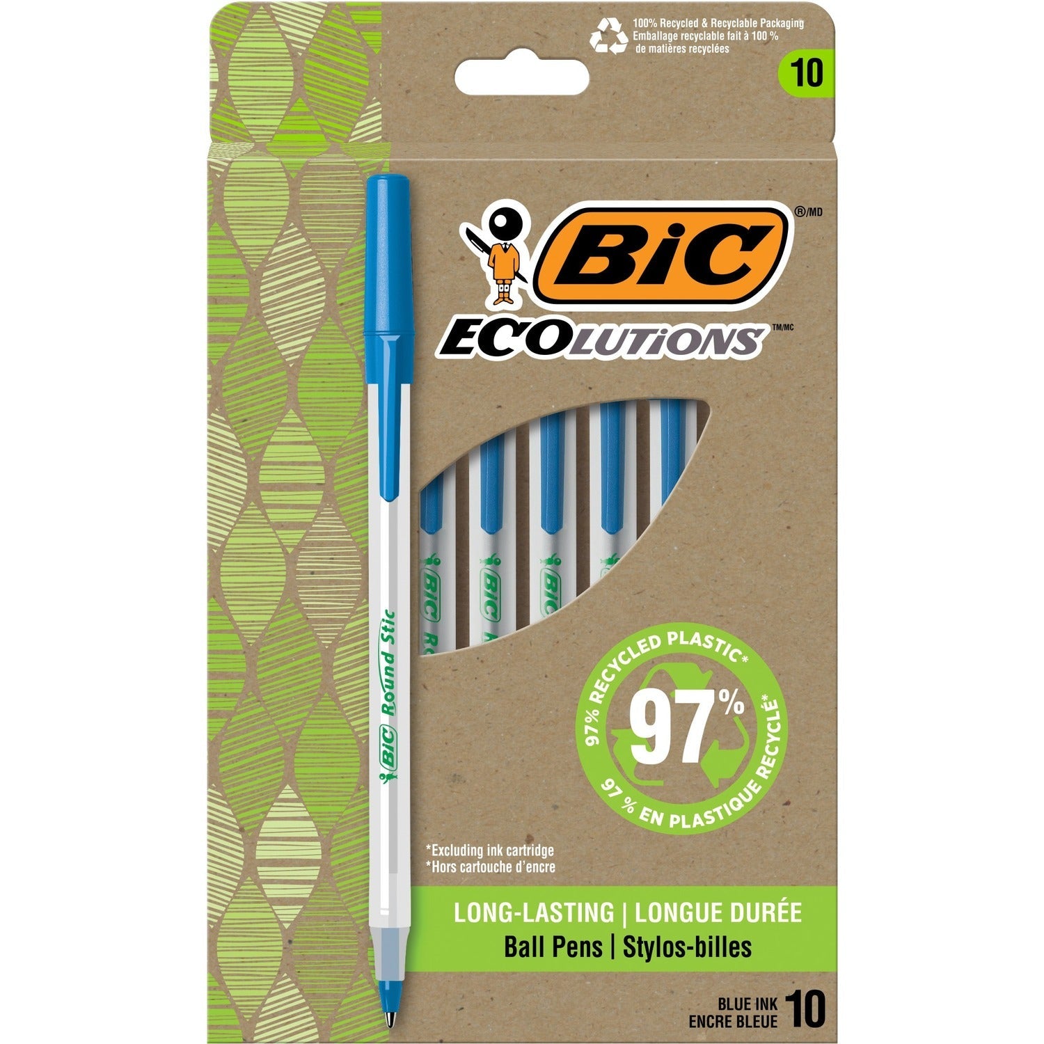 bic-revolution-round-stic-ballpoint-pen-medium-pen-point-1-mm-pen-point-size-blue-semi-transparent-barrel-10-dozen-num-bicgsme10be_1