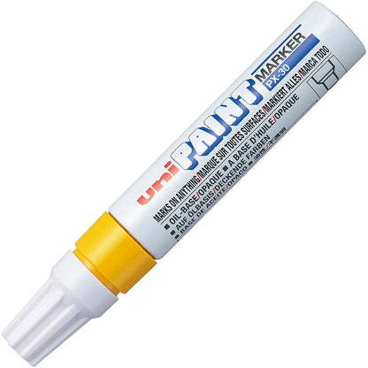 uniball uni-Paint PX-30 Oil-Based Paint Marker, Yellow Ink, 6/Box (UBC63735BX)