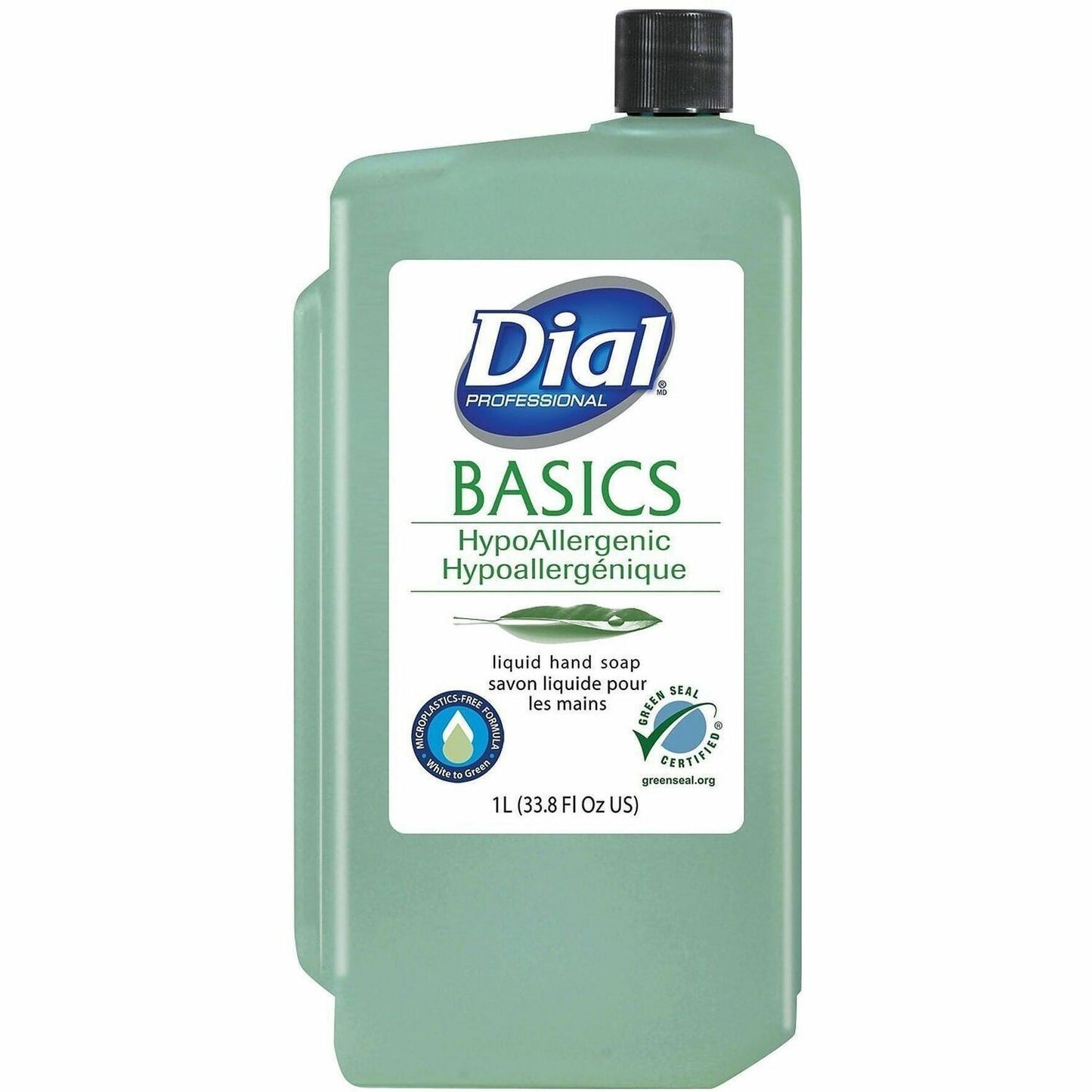 Dial Professional Basics Liquid Hand Soap, 1.06 quart (DIA33821EA)